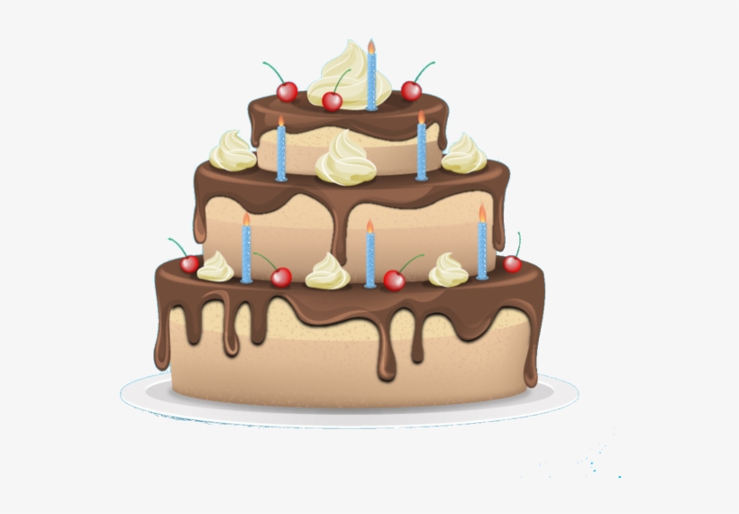 Chocolate Cake For Birthday - Cake, transparent png #2532536