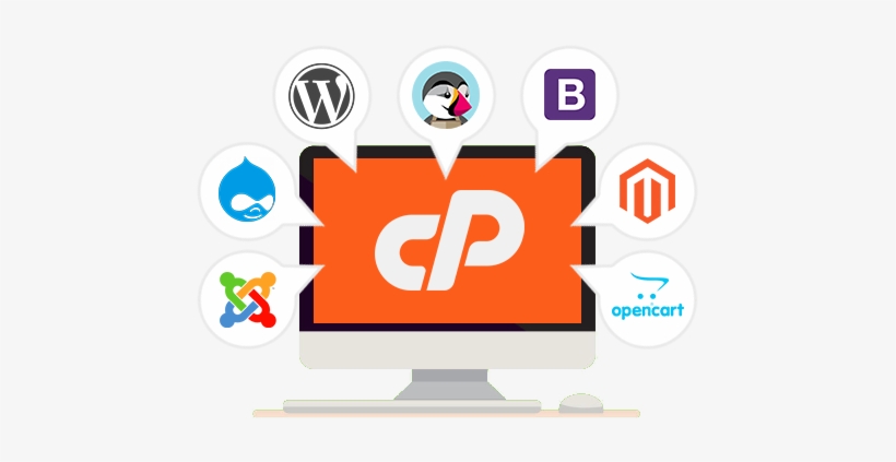 One Click Install Hosting - Wordpress, transparent png #2533102