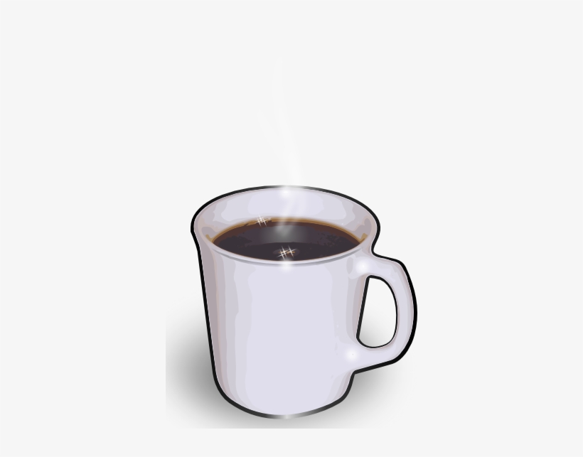 Free Vector Jturner Hot Cuppa Joe Clip Art - Coffee 5'x7'area Rug, transparent png #2533135