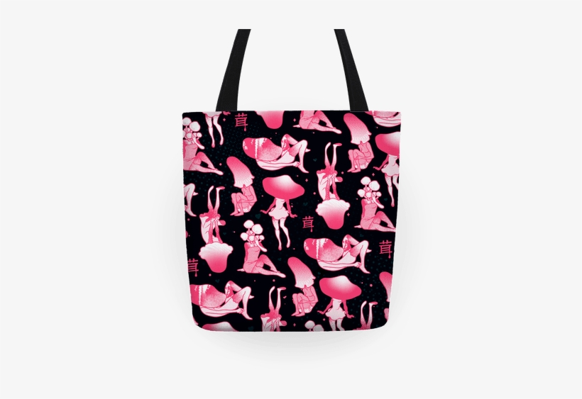 Mushroom Girl Tote - Mushroom, transparent png #2533279