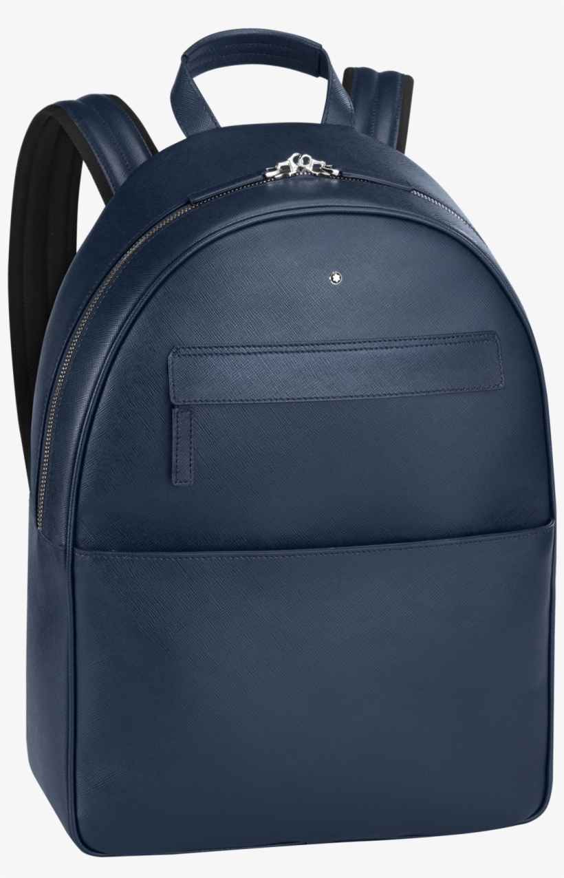 Montblanc Sartorial Large Dome Indigo Backpack, transparent png #2533568