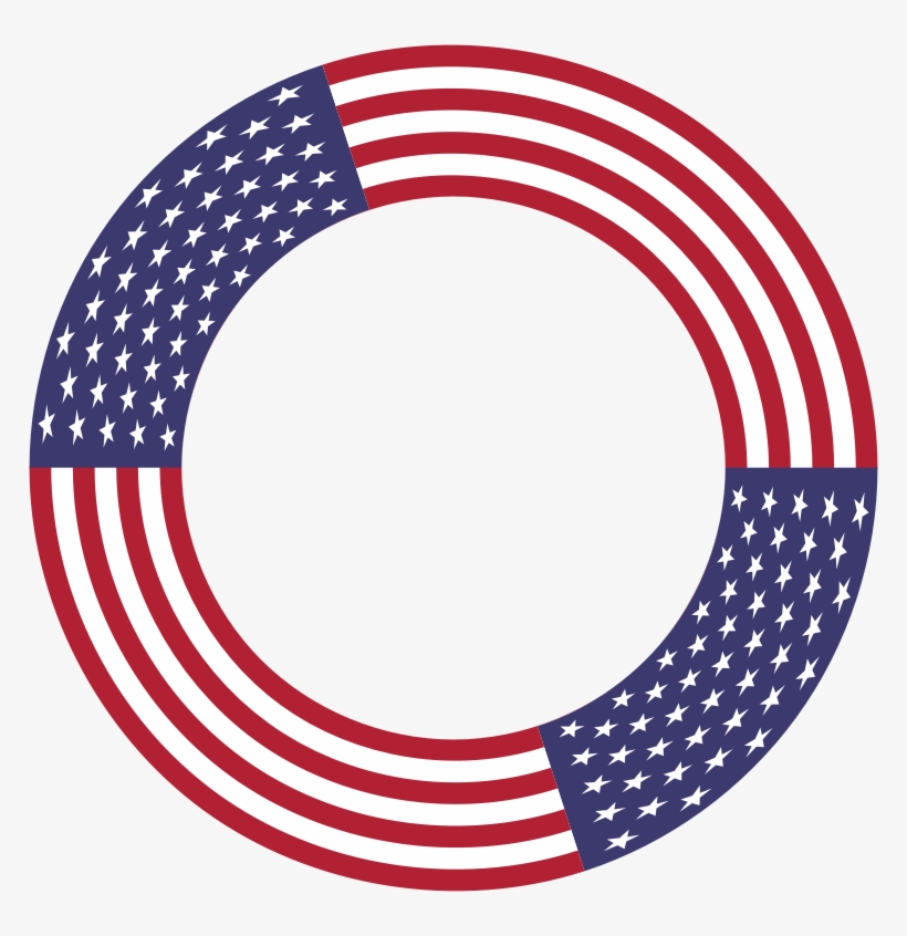 By Gdj - 10x3 American Cowboy Us United States Flag Bumper Sticker, transparent png #2533646