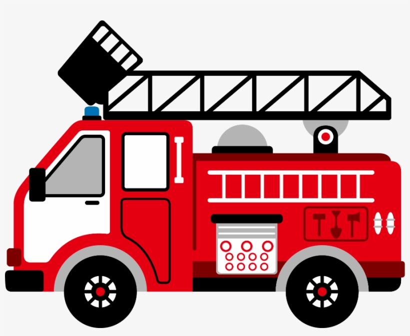 Car Clipart Firefighter - Chad Valley Wood Shed Fire & Police Station, transparent png #2534341
