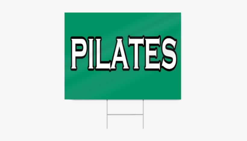 Pilates Sign Signstoyoum - Graphic Design, transparent png #2534637
