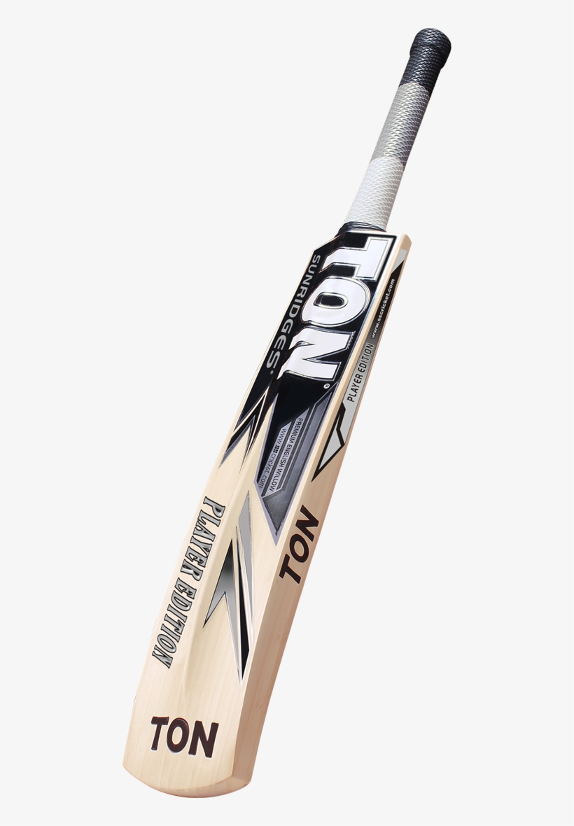 Ss Ton Player Edition English Willow Cricket Bat, transparent png #2534865