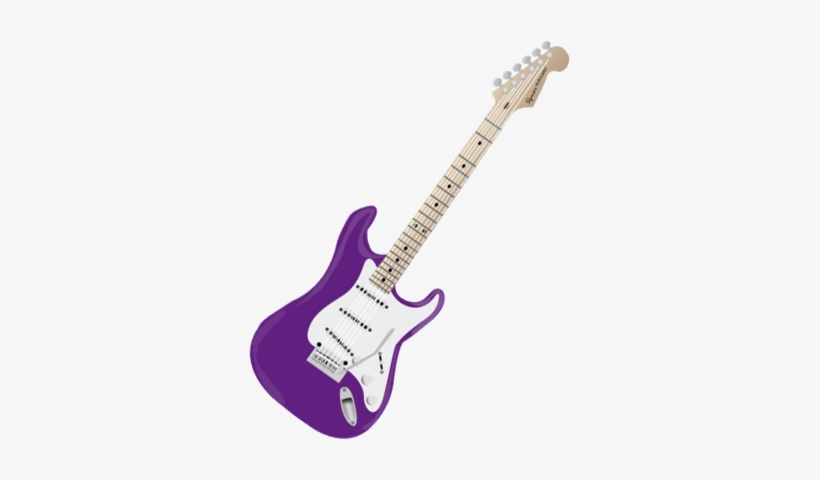 Mor Gitar Psd - Desenho De Guitarra Roxa, transparent png #2534963