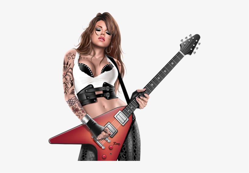 Rock Girl - Dire Straits The Beatles Led Zeppelin U2 Scorpions, transparent png #2535264