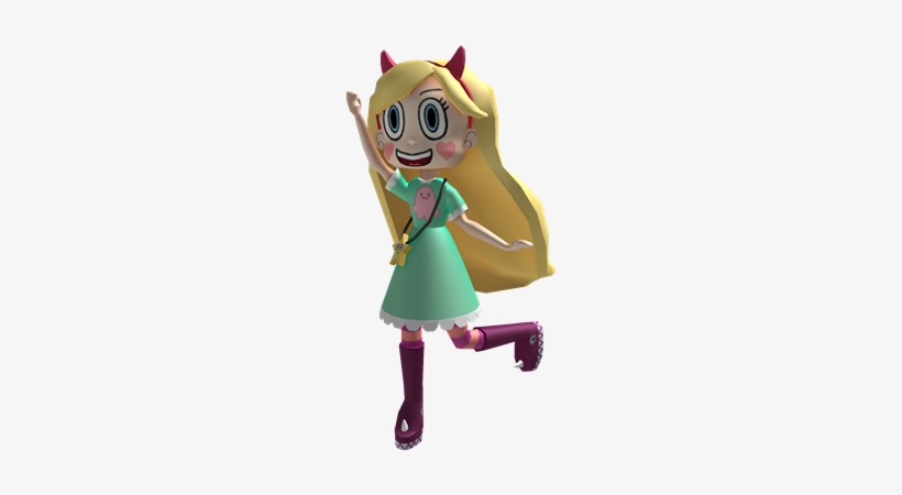 Star Butterfly - Star Butterfly 3d Model, transparent png #2535338