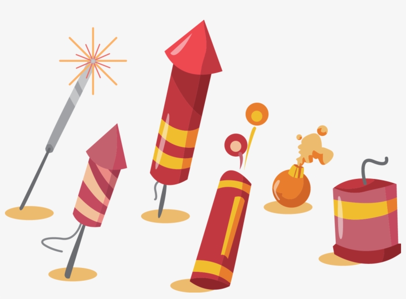 Diwali Crackers Png High-quality Image - Diwali Crackers Vector Free Download, transparent png #2535482