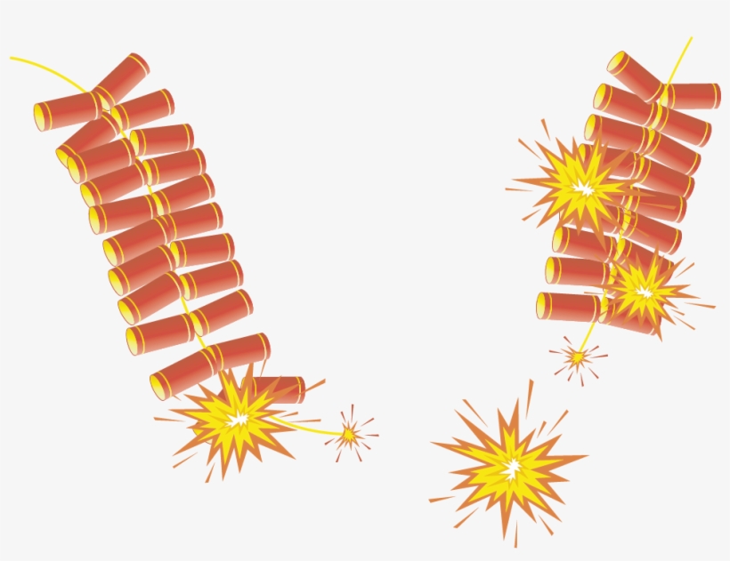 Diwali Firecrackers Png Transparent Background - Firecrackers Chinese New Year No Background, transparent png #2535578