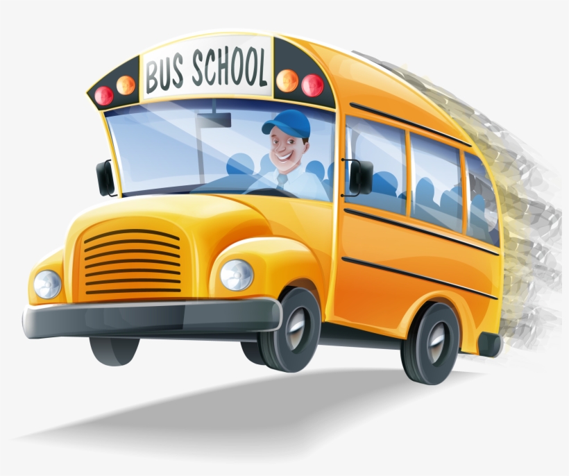 School Bus - School Bus Transparent Background, transparent png #2535903