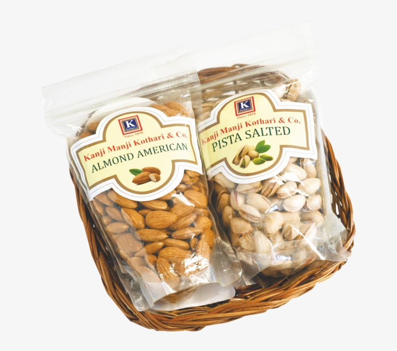 13 Badam Pista Tokri - Almond, transparent png #2535978