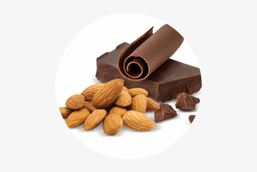 Choco Almond - Dark Chocolate, transparent png #2536246