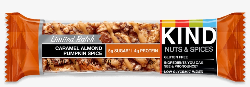 Caramel Almond Pumpkin Spice - Kind Caramel Almond Pumpkin Spice Bar, transparent png #2536294