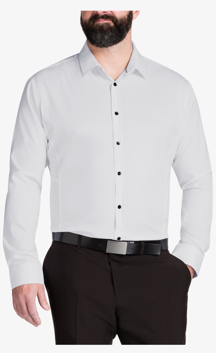 Van Heusen Regular Fit Dress Shirt, transparent png #2536565