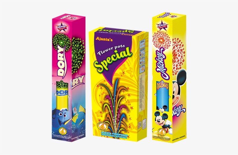 Ajanta Fireworks - Flowerpot, transparent png #2536692