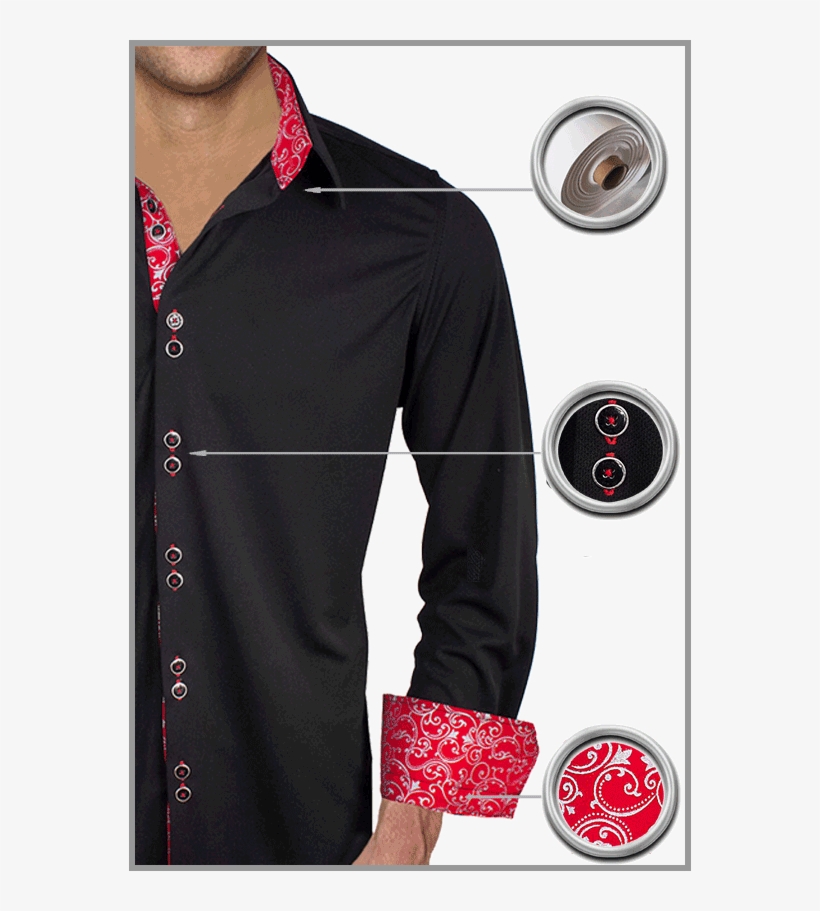 Double Woven Super Crisp Interfacing - Men Dress Shirt Modern, transparent png #2537027