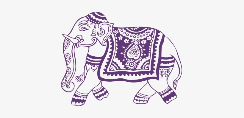 Make An Indian Feast - Indian Elephants Clip Art, transparent png #2537415