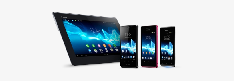 New Xperia Smartphone Series With Sony's Best Hd Experiences - Sony Xperia Tablet S 3g, transparent png #2538087