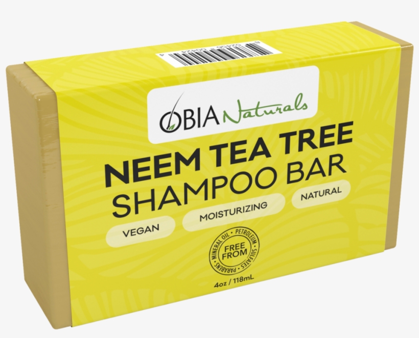 Obia Naturals Neem Tea Tree Shampoo Bar 4oz - Obia Naturals Coconut Shea Shampoo Bar 4 Oz, transparent png #2538221