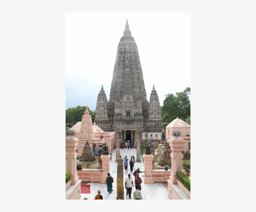 India/ Bihar / Bodh Gaya Mahabodhi Temple Complex Unesco - Mahabodhi Temple, transparent png #2538297