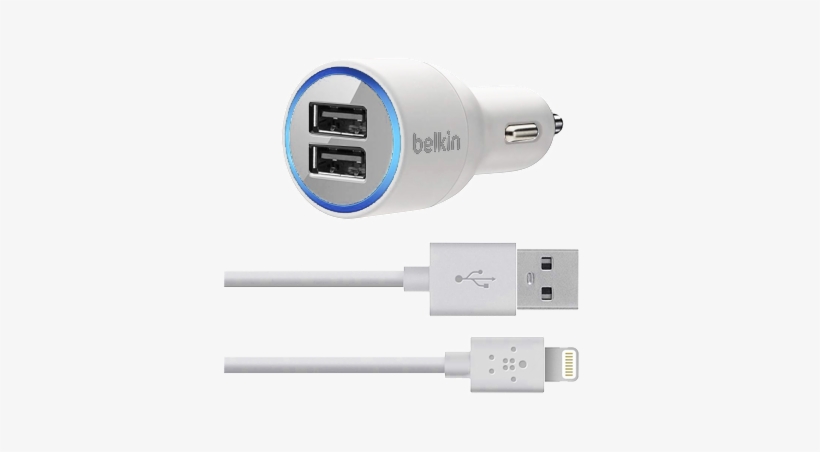 Car Charger Flipkart, Car Mobile Charger Price, Best - Belkin Car Charger Dual, transparent png #2538367