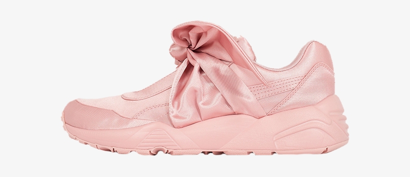 Puma X Fenty Rihanna Bow Sneakers Rose Pas Cher - Puma X Fenty Rihanna, transparent png #2538958