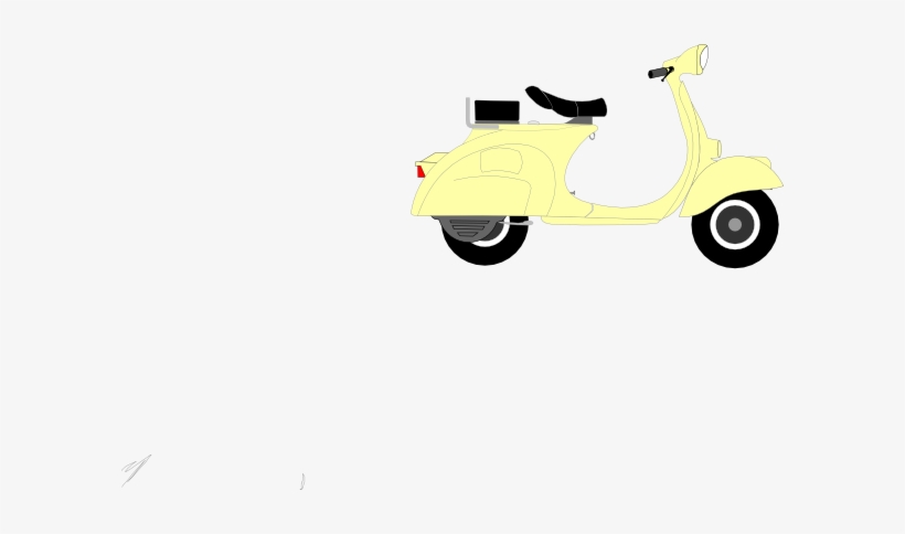 Scooter Vector Clip Art Library - Scooter Clip Art, transparent png #2538959