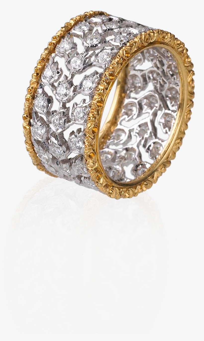 3 File Fogliette - Fedi Buccellati, transparent png #2539221