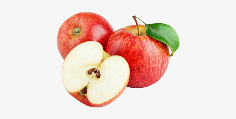 Fresh Fruit, Produce & Vegetables, Fruit Baskets - Apfel Halb, transparent png #2539340
