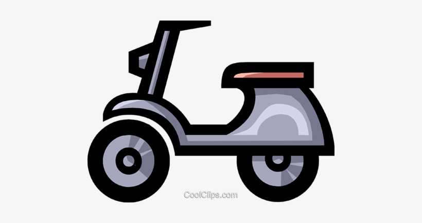 Symbol Of A Motor Scooter Royalty Free Vector Clip - Clip Art, transparent png #2539367