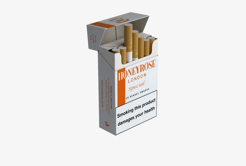 Herbal Cigarettes - Honeyrose White Herbal Cigarette, transparent png #2539452