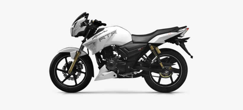 Tvs Apache Rtr 180 Abs Bike - Apache Rtr 160 White, transparent png #2539519