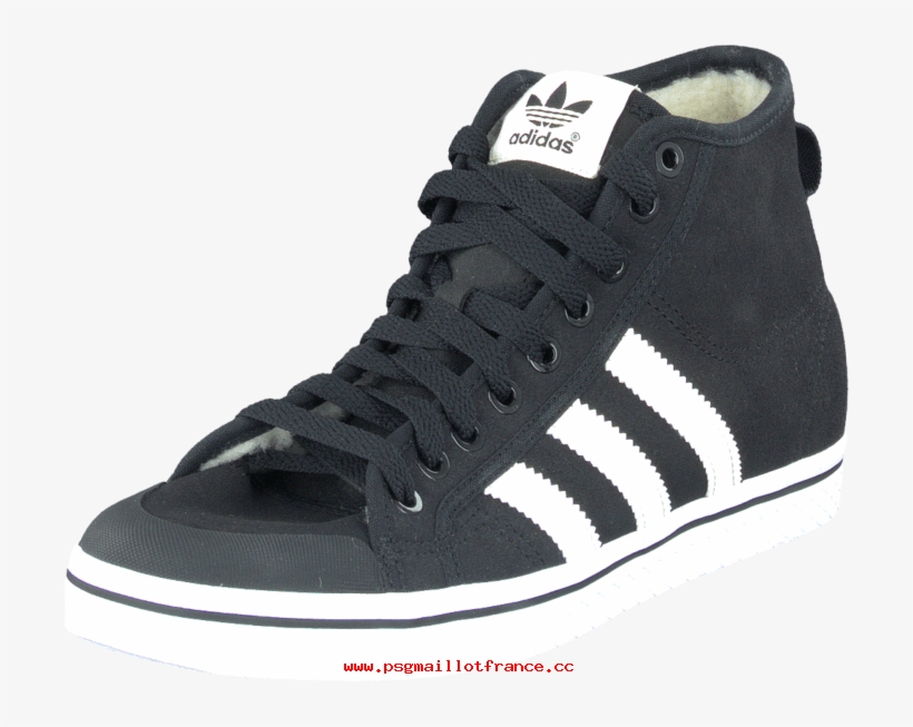 Adidas Originals Honey Stripes Mid W Core Black/chalk - Shoe, transparent png #2539553