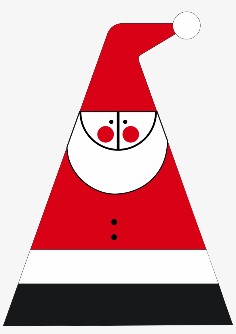 This Free Icons Png Design Of Abstract Santa Claus, transparent png #2539626
