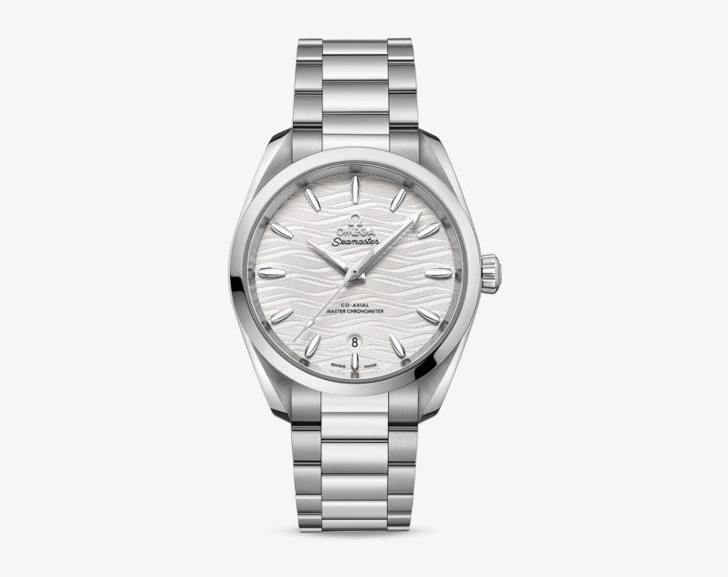 Ladies Omega Seamaster Aqua Terra 38mm Opaline Dial - Rolex Datejust 41 Bianco, transparent png #2540590