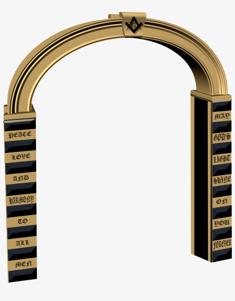 Collection Of Free Arched Masonic Download On - Clip Art, transparent png #2541004