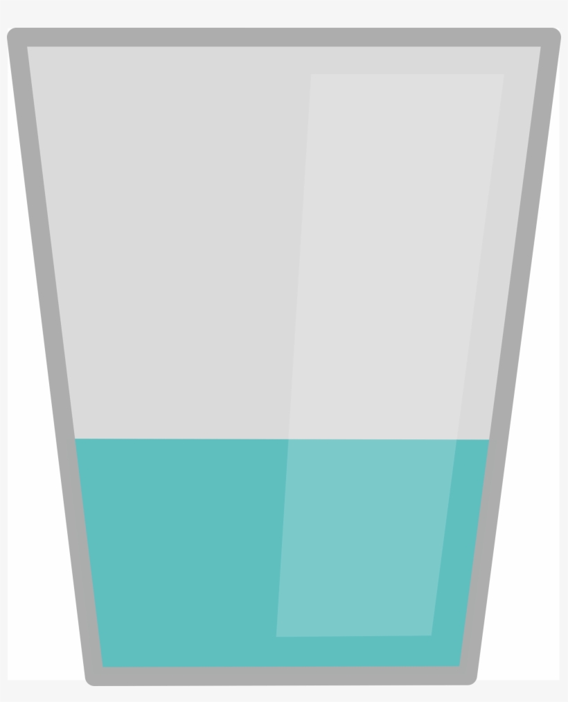 Clipart - Glass Of Water Clipart Transparent Background, transparent png #2541185