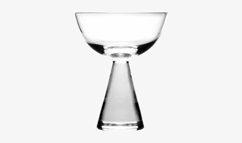Mini Coupe Glass - Glass, transparent png #2541289