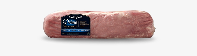 Prime Boneless Center Cut Loin - Smithfield Prime Pork Tenderloin, transparent png #2541623