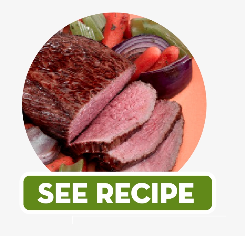 Whole Boneless Pork Loin - Round Steak, transparent png #2541627