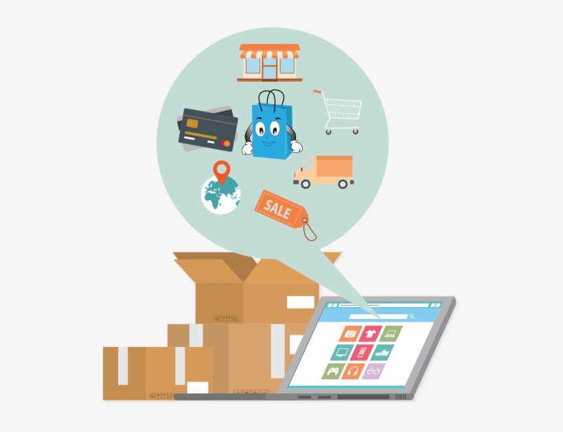 App Description - Online Shopping, transparent png #2543075