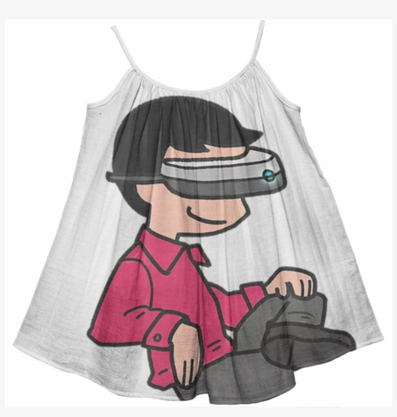 Kids Tent Dress $60 - Vr Headset Vr Cartoon Png, transparent png #2543228