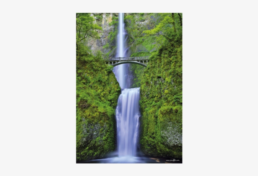 Waterfalls - Wfs099 - Multnomah Falls, transparent png #2543516