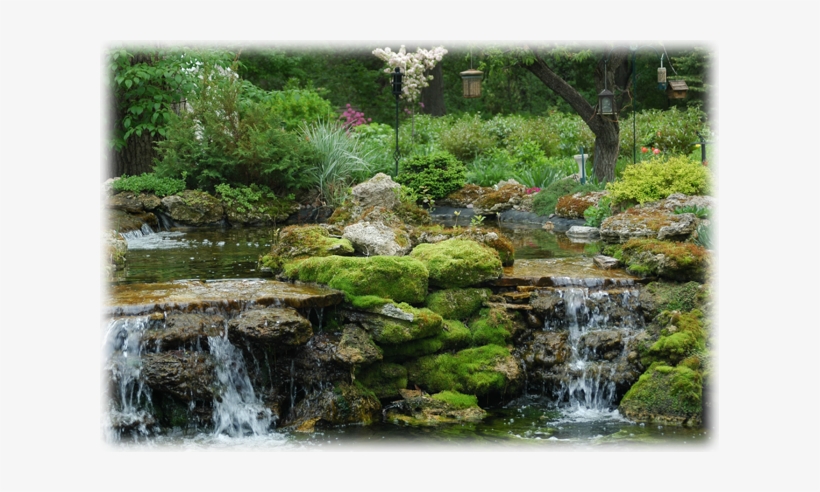 Waterfalls And Ponds - Gardens Of Rice Creek, transparent png #2543571