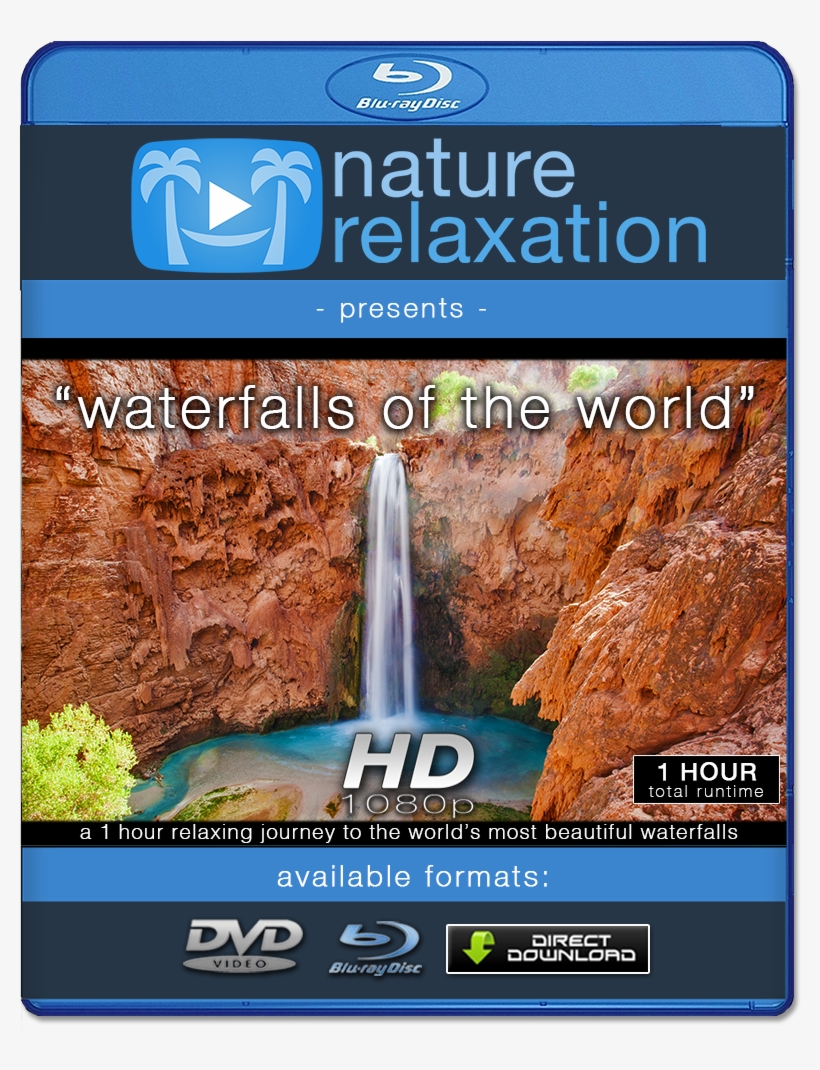 "waterfalls Of The World" Hd Nature Relaxation Video - Mooney Falls, transparent png #2543576