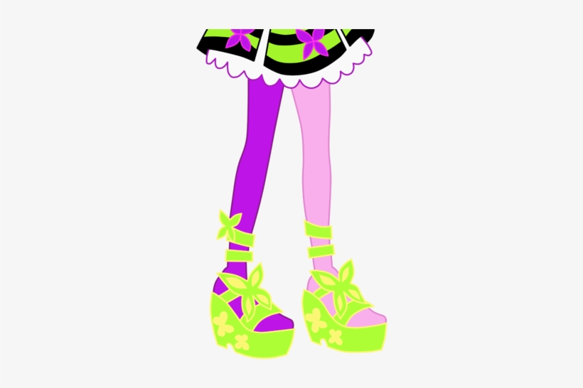 Fluttershy's Concert Shoes - Fluttershy Rainbooms Outfit, transparent png #2543604