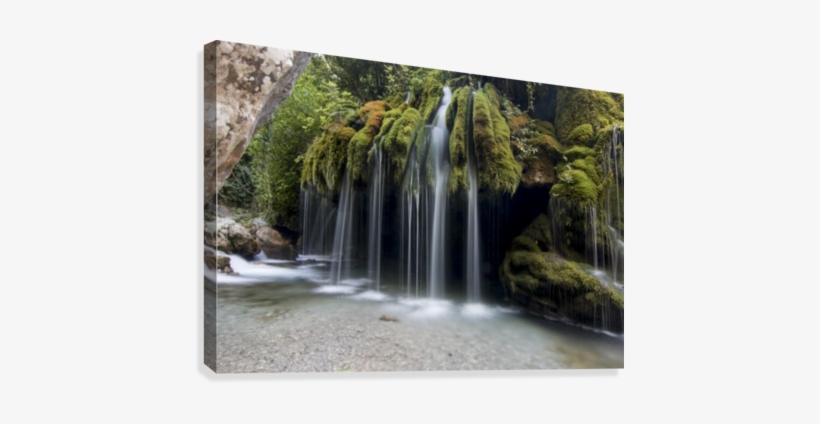 Capelli Di Venere Waterfalls Canvas Print - Cascate Di Salerno, transparent png #2543697