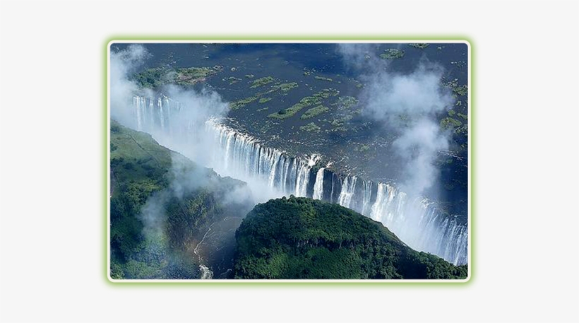 Victoria Falls - Largest Waterfall Africa, transparent png #2543844