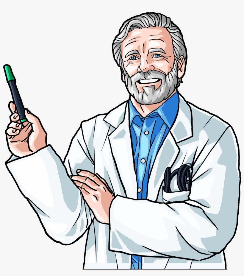 Doctors Illustrations - Doctor Explaining Png, transparent png #2544064